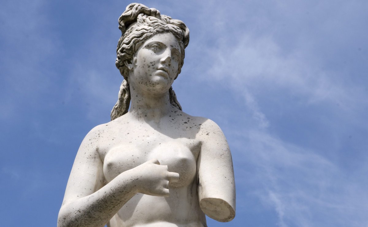 Dort steht auch diese Kapitolinische Venus.