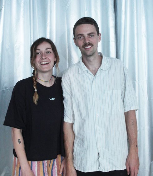 Laura Pfeiler und Max Leo Maurer. Foto: Polycarbonara