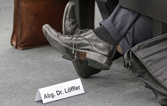 Zurück im Talkessel: Reinhard Löffler, Wahlkreis Stuttgart III. Zurück im Talkessel: Reinhard Löffler, Wahlkreis Stuttgart III.