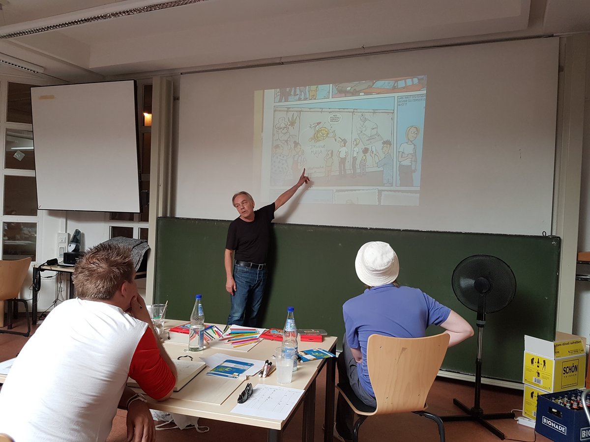 Zeichnen mit dem Meister