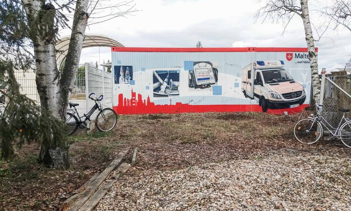 Schon lange befinden sich die Malteser in einem Provisorium.