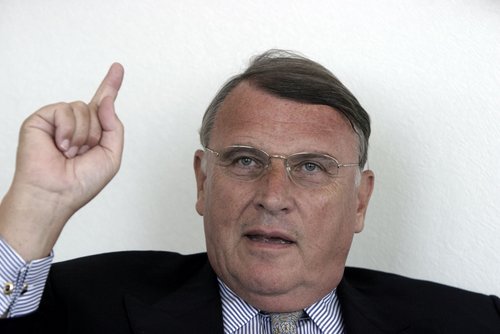 Klaus Mangold, stets ein zuverlässiger Freund und Förderer russischen Erdgases.