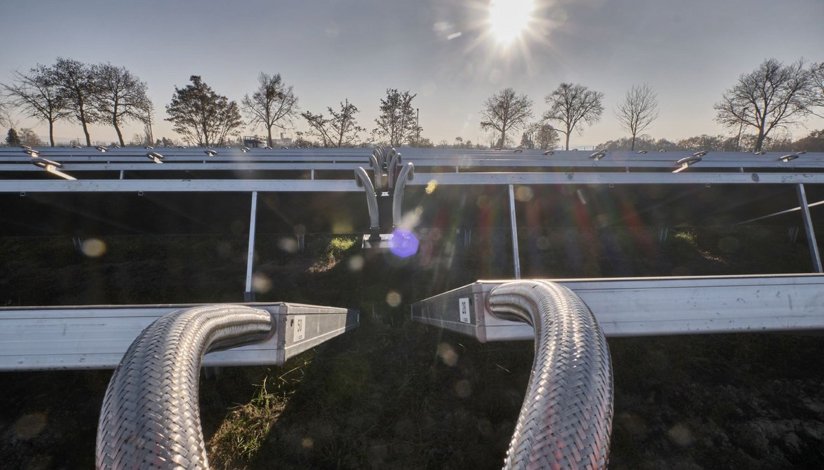 Ludwigsburg und Kornwestheim lassen sich von der Sonne das Wasser erwärmen. Fotos: Joachim E. Röttgers Ludwigsburg und Kornwestheim lassen sich von der Sonne das Wasser erwärmen. Fotos: Joachim E. Röttgers
