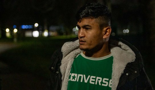 Baran ist vor den Taliban geflüchtet. Foto: Jens Volle