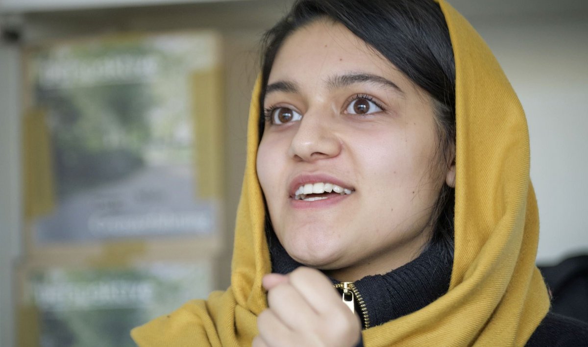 "Es wird immer behauptet, die Taliban hätten sich verändert", sagt Aisha Khurram. "In Wirklichkeit hat sich aber Afghanistan verändert." Fotos: Joachim E. Röttgers