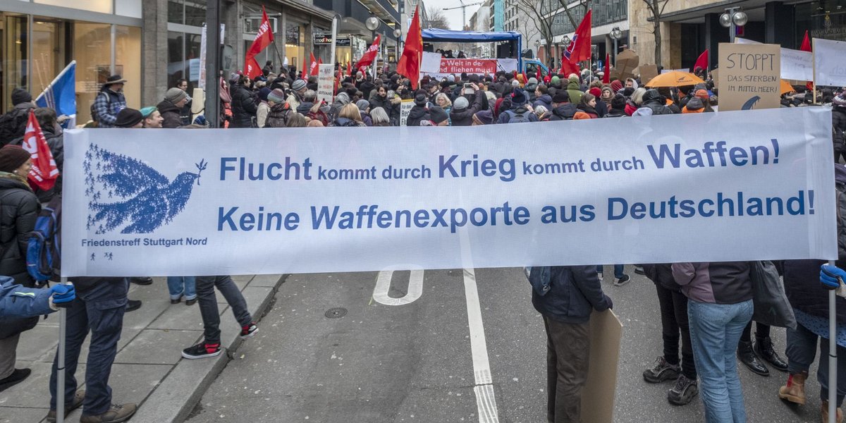 Zusammenhänge sind längst benannt, hier im Dezember 2018 in Stuttgart. Foto: Joachim E. Röttgers