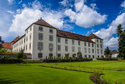 Hübsche Hütte: Schloss Zeil. 