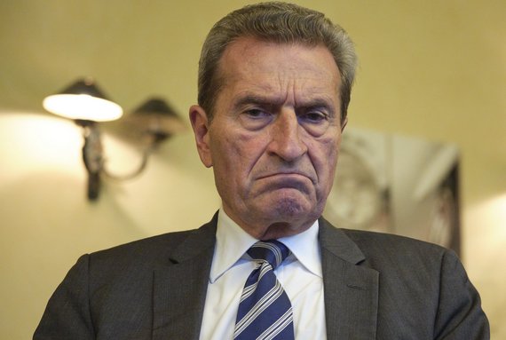 Günther Oettinger ist Aufsichtsrat des Gröner-Konzerns und wenig überrascht. Foto: Joachim E. Röttgers