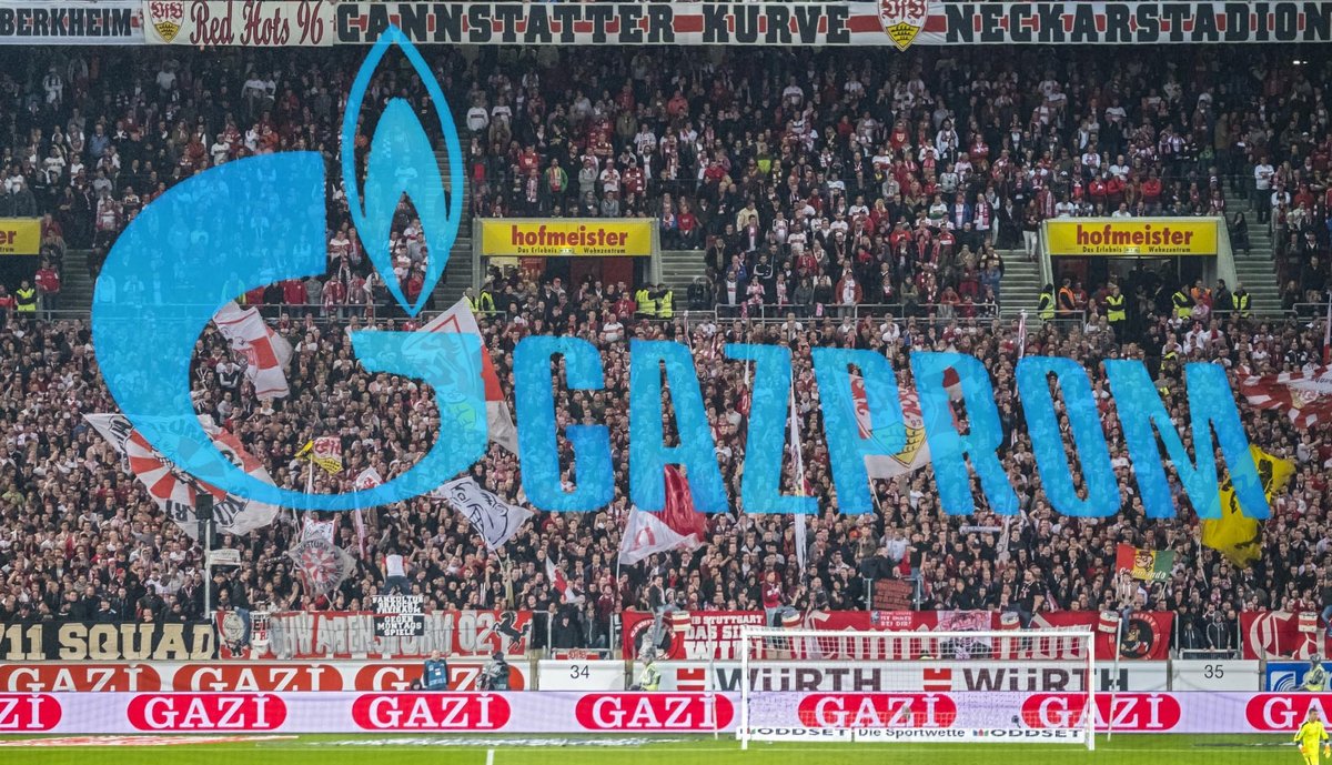 "GAZ" steht schon auf der Bande, kommt prompt ein "PROM" dazu? Fotomontage: Joachim E. Röttgers "GAZ" steht schon auf der Bande, kommt prompt ein "PROM" dazu? Fotomontage: Joachim E. Röttgers