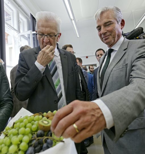 Ministerpräsident und Stellvertreter Thomas Strobl (rechts, CDU): So ungleiche Partner, und doch konnten die Grünen Kretschmann von einer Fortsetzung der Koalition nicht abbringen. 