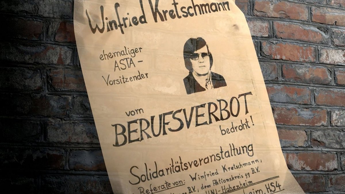 Rehabilitiert oder nicht: Einer, der selbst vom Berufsverbot betroffen war, wurde später Ministerpräsident. Foto: SR/Hermann G. Abmayr