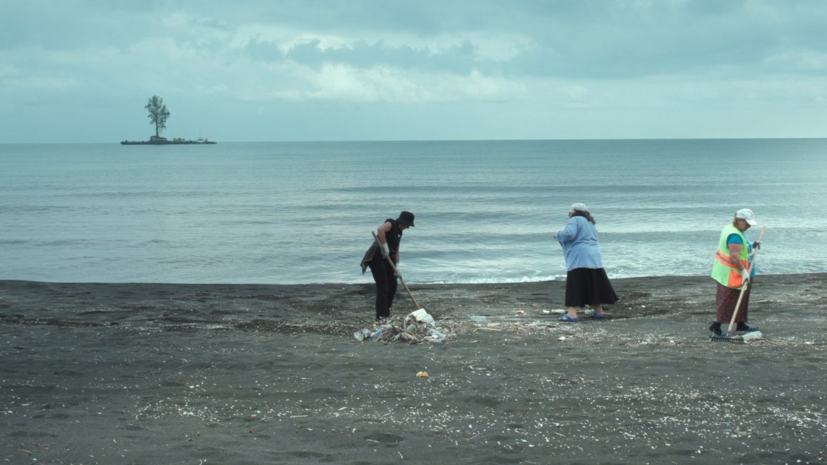 Bilder, die Fragen aufwerfen und unbeantwortet lassen. Hauptsache Ästhetik. Filmstills: Film Kino Text