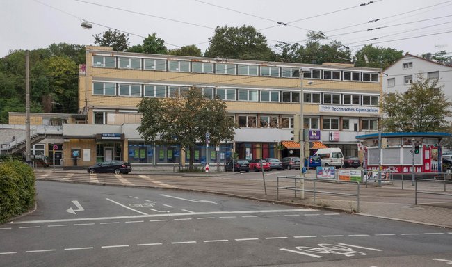 ... wo zuvor diese Schule stand.