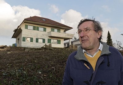 Der Kunsthistoriker Hans-Dieter Huber hat kein Verständnis für das Desinteresse am historischen Domizil. 