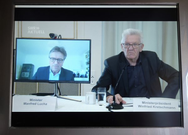 Manfred Lucha in Quarantäne.