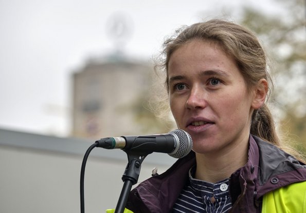 ... und Johanna Ehlers, Mitinitiatorin der Aktion.