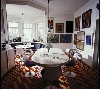 Das Esszimmer damals ...