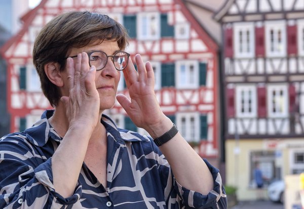 Sie sei grimmig? "Mit Haltung" gefalle ihr besser.