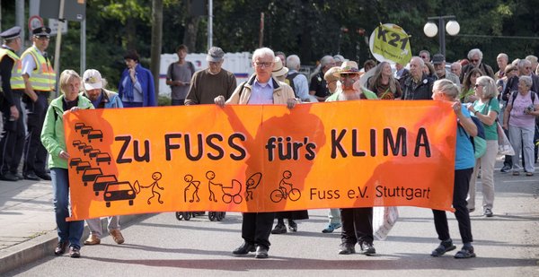 Besser als Algen sind: Fußgänger. 