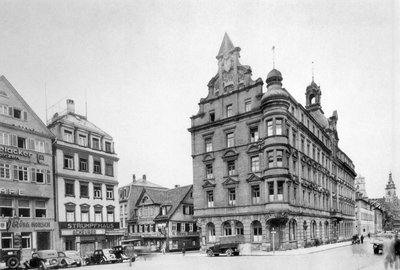 Das Hotel Silber, spätere Gestapo-Zentrale für Württemberg. Foto: Staatsarchiv LB 