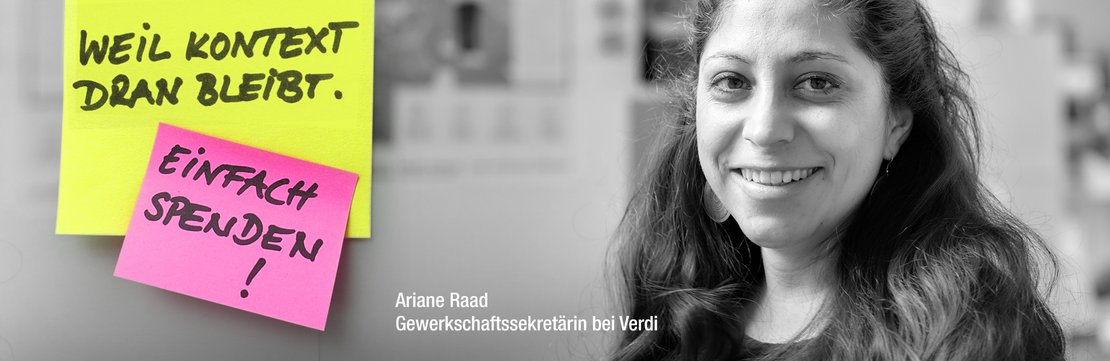"Die Kontext-Wochenzeitung ist wichtig, ...