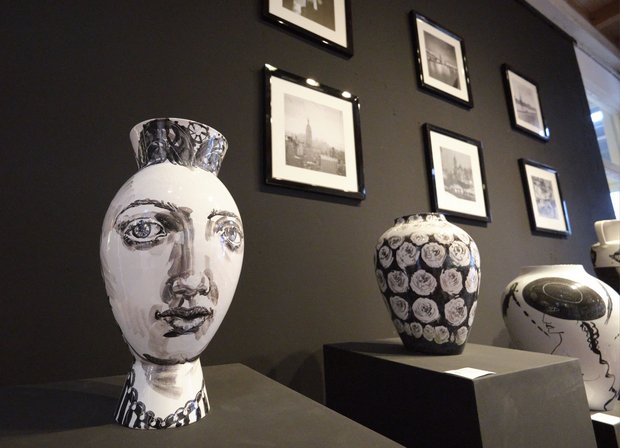 Noch gibt's Kunst in der hauseigenen Ausstellung. 