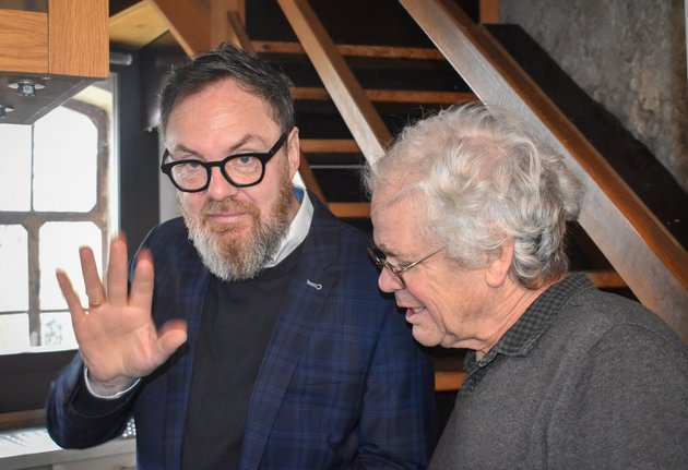 NRWZ-Chef Peter Arnegger (links) und Martin Himmelheber. Foto: Wolf-Dieter Bojus  NRWZ-Chef Peter Arnegger (links) und Martin Himmelheber. Foto: Wolf-Dieter Bojus