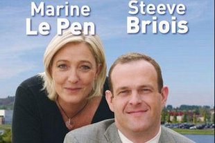 Wahlplakat von 2008.  Wahlplakat von 2008.