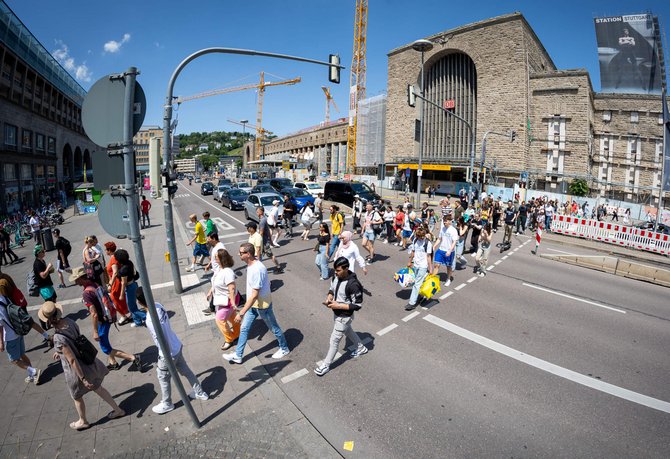 Die Schillerstraße, noch Teil des City-Rings. Foto: Julian Rettig