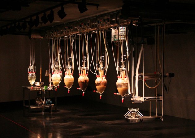 Faszinierend ekelhaft: die "Cloaca Professional" von Wim Delvoye. Foto: John Dalton, <a href="https://www.flickr.com/photos/varrqnuht/5430171061" target="_blank">flickr</a>, <a href="https://creativecommons.org/licenses/by-nc-nd/2.0/" target="_blank">CC BY-NC-ND 2.0</a>