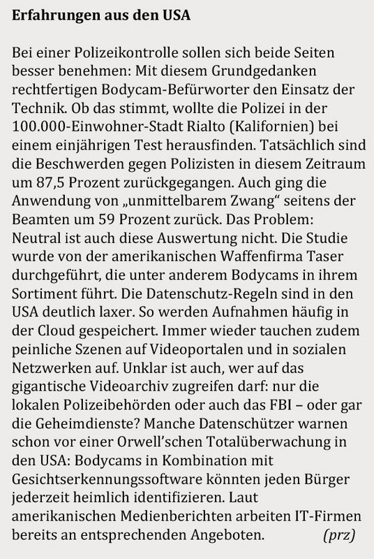 Kamera-Cops im Anmarsch - Ausgabe 211