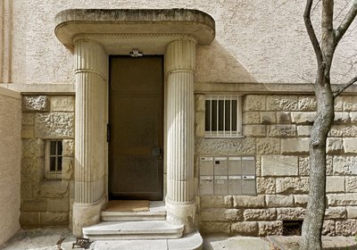 Eingang zur damaligen Schule und der Mikwe, dem jüdischen Badehaus. Foto: Joachim E. Röttgers