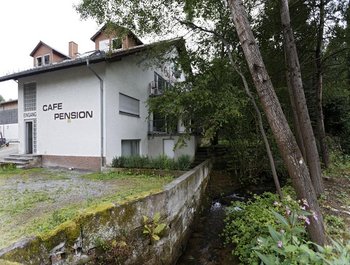 Neue Heimat Holzbachtal. Foto: Joachim E. Röttgersßen: die Flüchtlingsunterkunft im Holzbachtal. Foto: Joachim E. Röttgers 