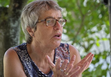 Ursel Beck, Sprecherin der SWSG-Mieterinitiativen.