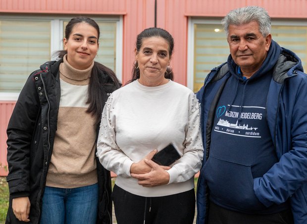 Die Roma-Familie Velic aus Serbien. 