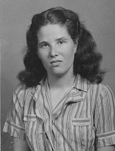Edith Rosenfelder (Bild vermutlich von Ende 1945) gelang 1942 die Flucht in die Schweiz. Foto: Geni.com/Einwanderungsbehörde Brasilien
