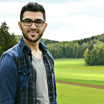 Hasan Al Hussein im Grünen. Foto: privat