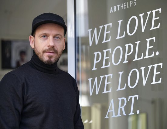 Thomas Lupo, einer der Gründer von Arthelps. Thomas Lupo, einer der Gründer von Arthelps.