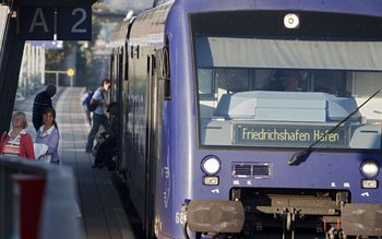 Erfolgreiche DB-Konkurrenz: Bodensee-Oberschwaben-Bahn. Foto: Jo E. Röttgers