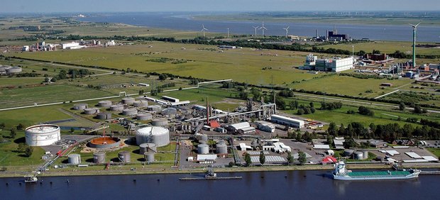 Umstrittenes Großprojekt am Elbufer: Chemiepark Brunsbüttel.