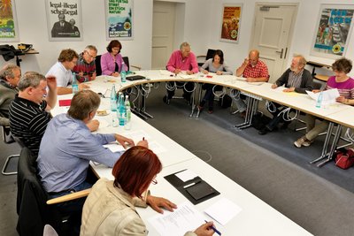 Aktionsbündnis in Aktion. Foto: Martin Storz