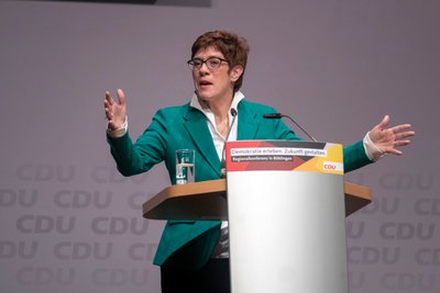 Favoritin der Frauen im Land: Annegret Kramp-Karrenbauer.