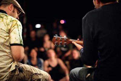 Familiäre Atmosphäre auf dem Kevelaer Festival.
