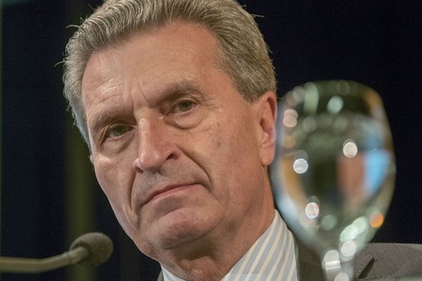 Gab die Tonlage gegen Söder vor: Günther Oettinger.