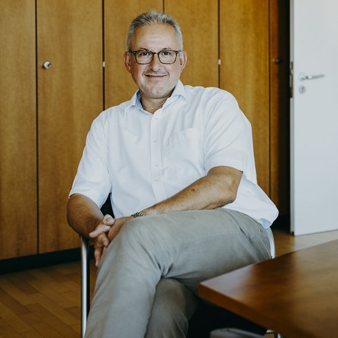 Gutes Blatt. Walldorfs Bürgermeister Matthias Renschler, FDP.