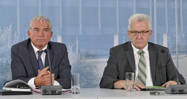Thomas Strobl (links) und Winfried Kretschmann, die Herren der "digitalen Leitregion".
