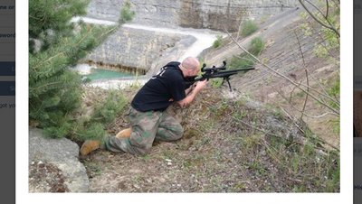 Immer wieder mit Waffen in Verbindung gebracht: Uli S.. Screenshot 