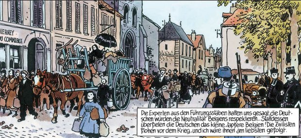 Tardi/Verney: Elender Krieg 1914–1919, Copyright für die deutschsprachige Ausgabe Edition Moderne 2013