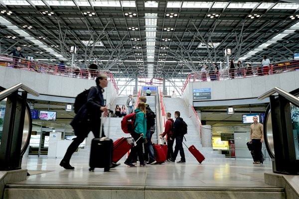 Flughafen Stuttgart, vorcoronös. 