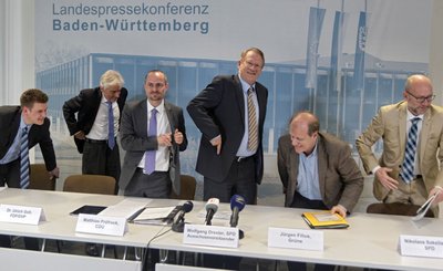 Beinahe mustergültig: Mitglieder des NSU-Ausschusses Baden-Württemberg. Foto: Joachim E. Röttgers